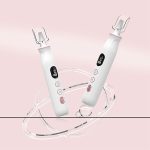 एलसीडी डिस्प्ले के साथ 360° एलईडी लाइट नेल ड्रिल मशीन, 10 स्पीड रिचार्जेबल नेल ड्रिल