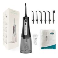 पांच काम मोड के साथ बड़े 350ml पानी की टंकी पानी flosser मौखिक सिंचाई 7